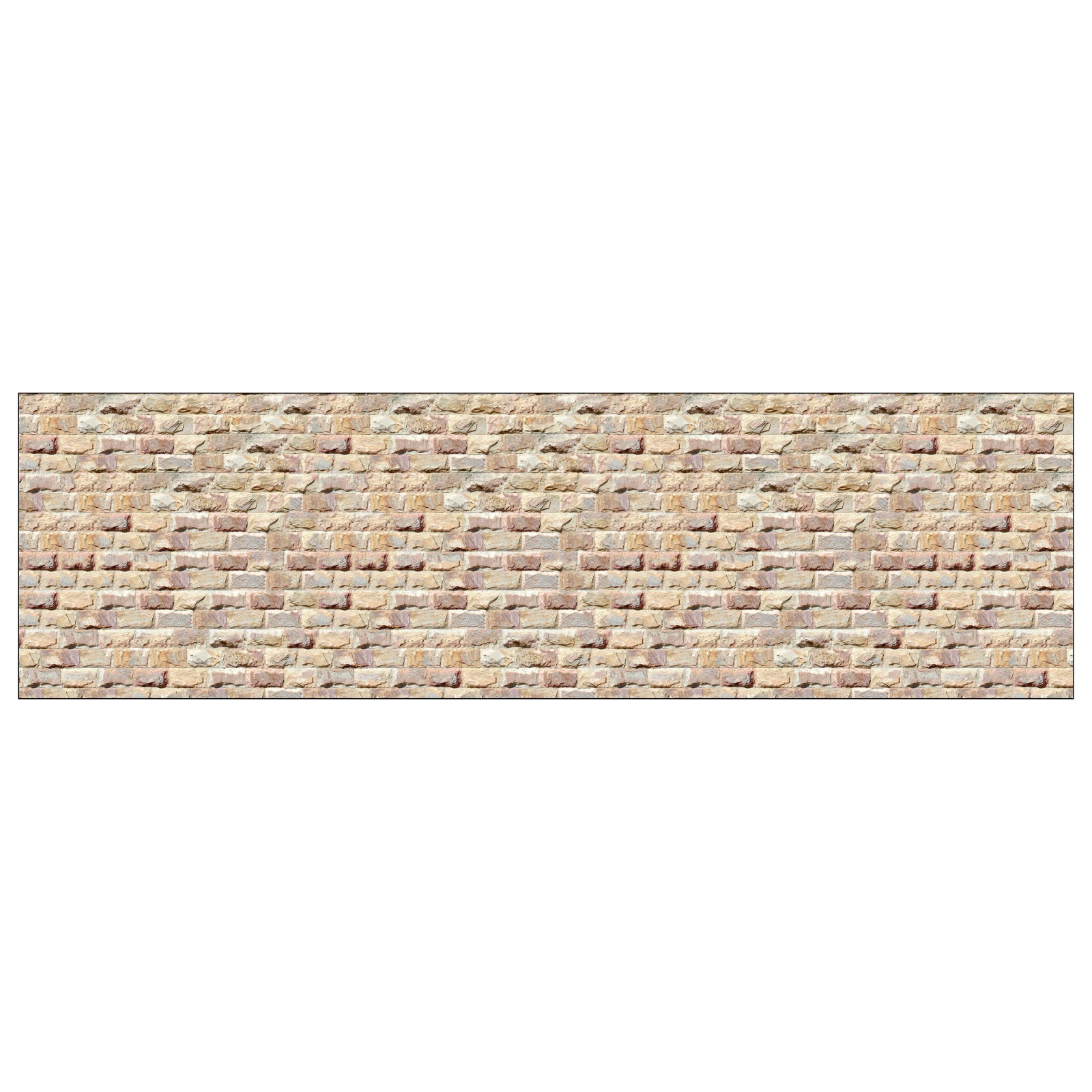 Waschbeckenrückwand Steinoptik