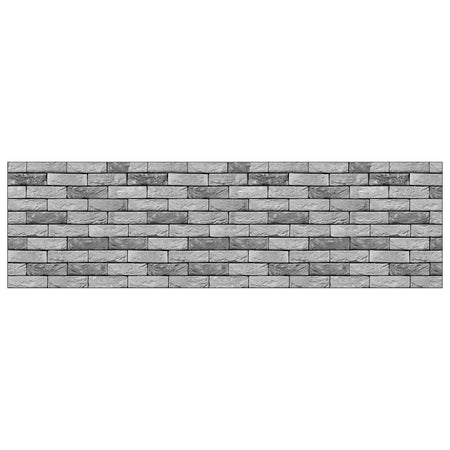 Badrückwand Steinoptik