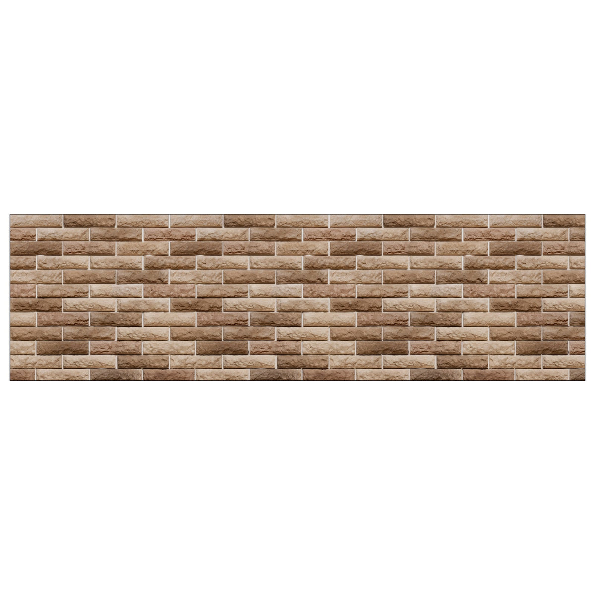 Badrückwand Steinoptik