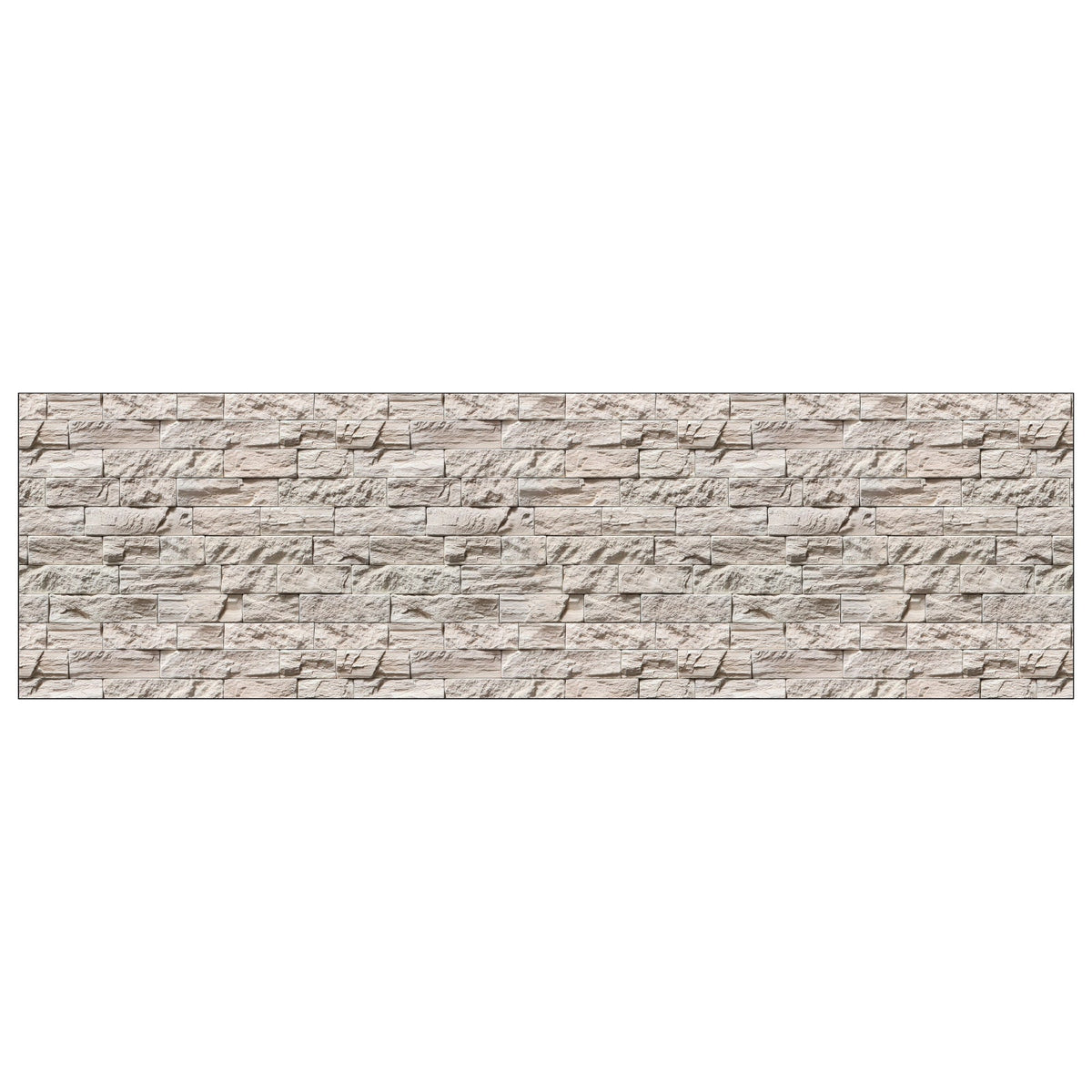 Badrückwand Steinoptik