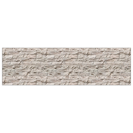 Badrückwand Steinoptik