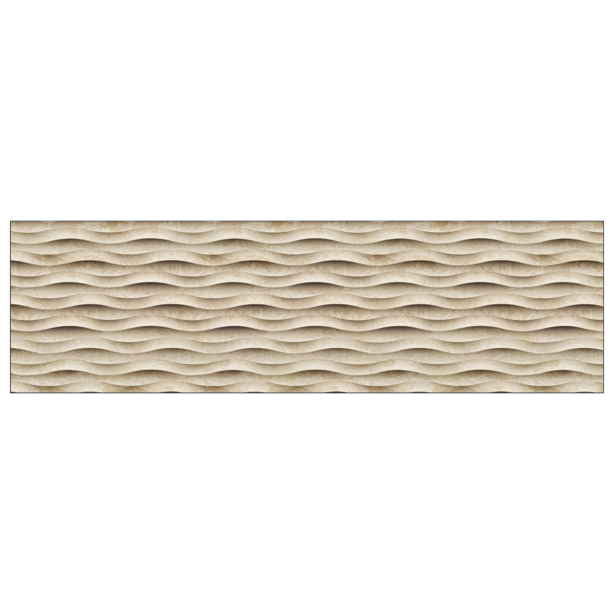 Badrückwand Steinoptik