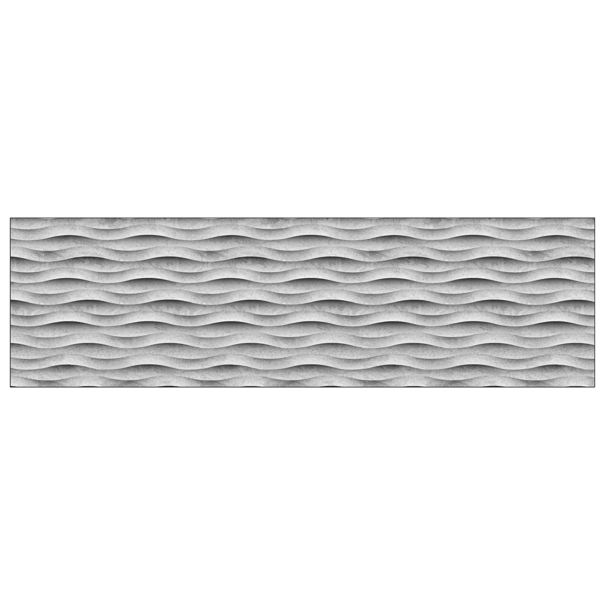 Badrückwand Steinoptik