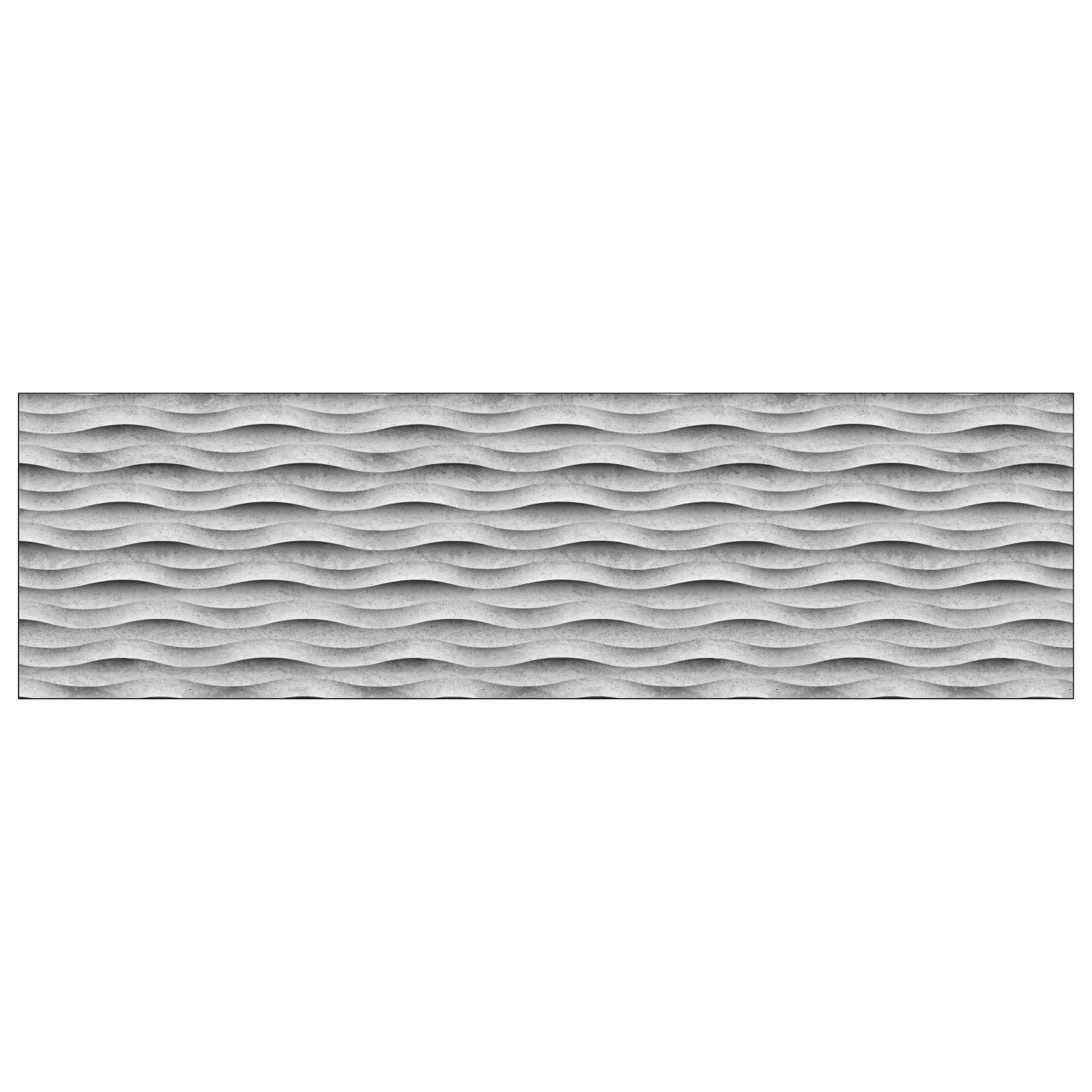 Badrückwand Steinoptik