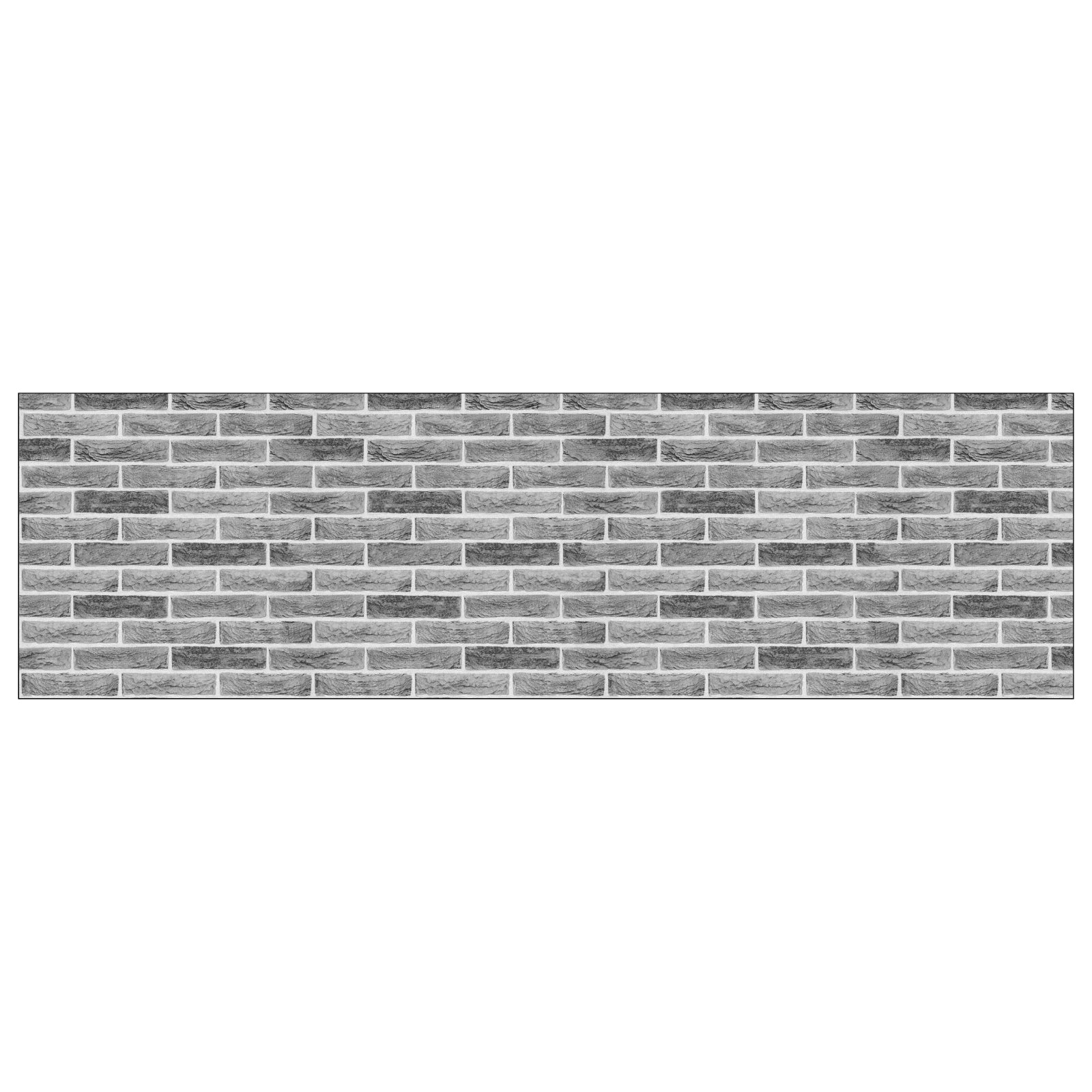 Badrückwand Steinoptik