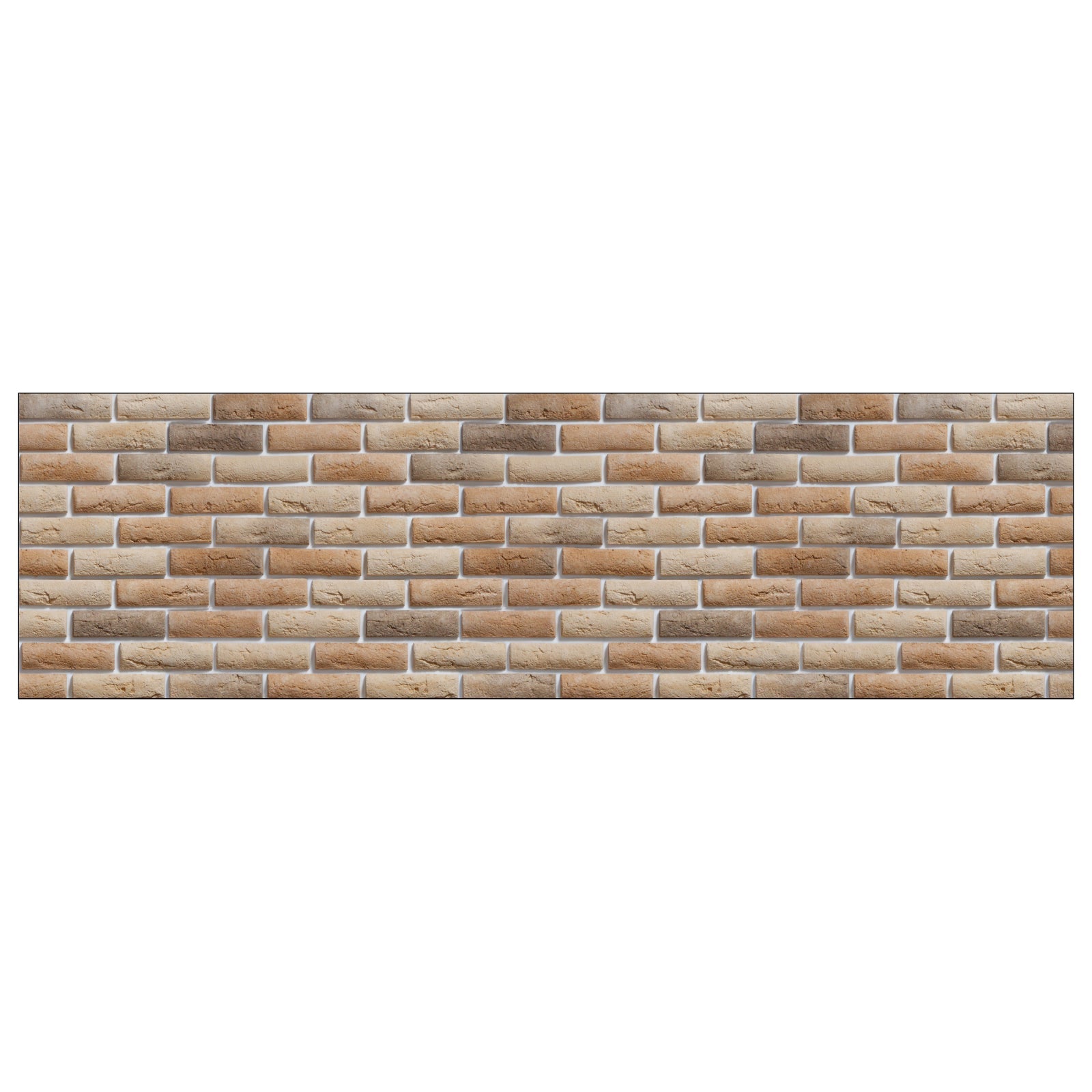 Badrückwand Steinoptik