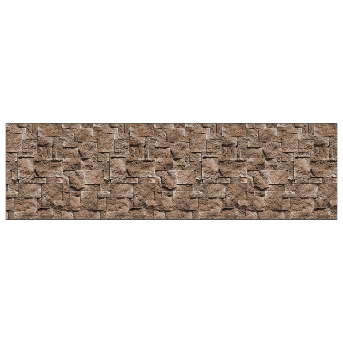 Badrückwand Steinoptik