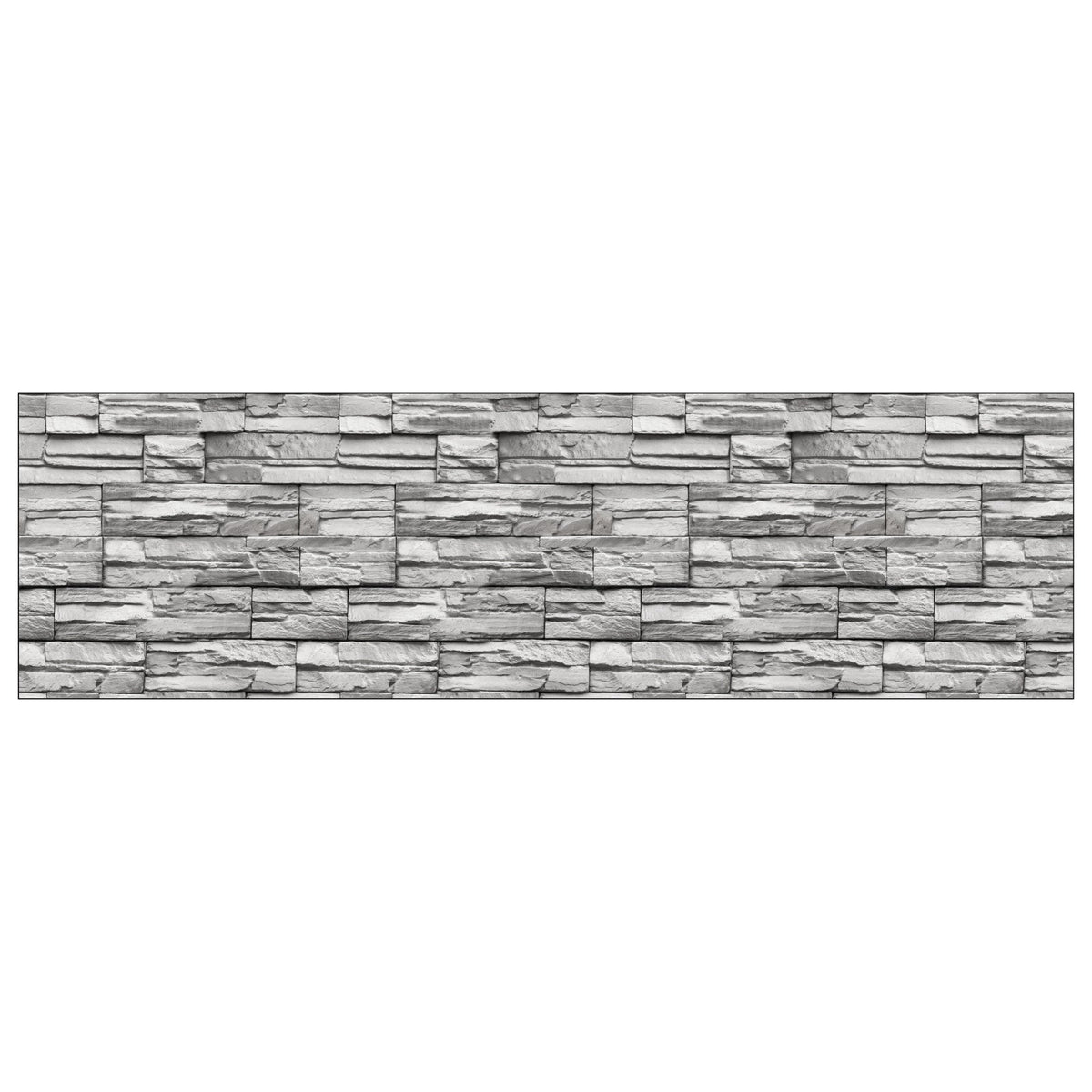 Waschbeckenrückwand Steinoptik