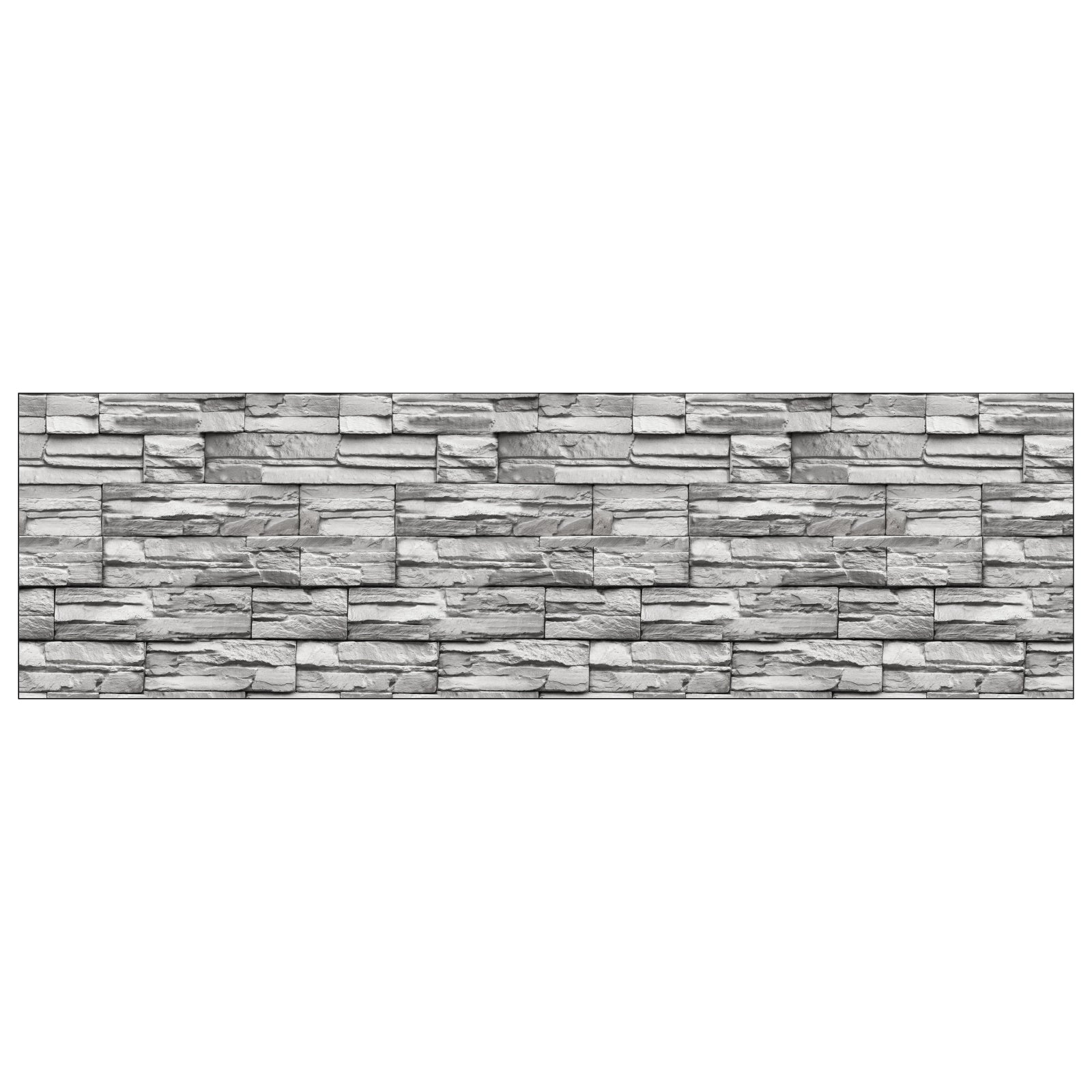 Waschbeckenrückwand Steinoptik