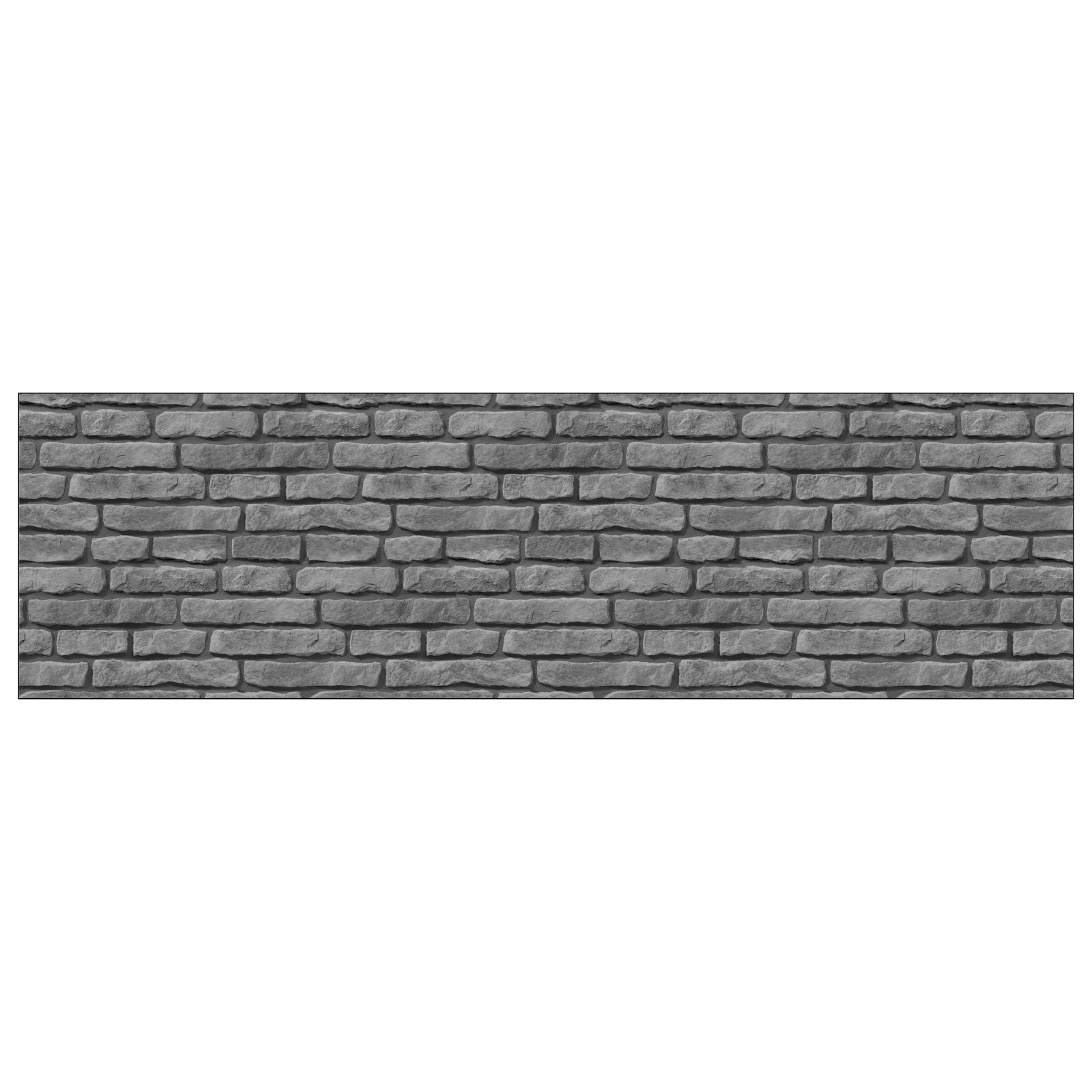 Badrückwand Steinoptik