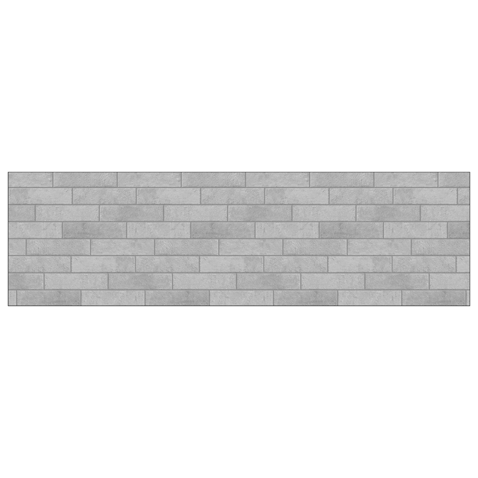 Badrückwand Steinoptik