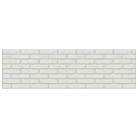 Badrückwand Steinoptik