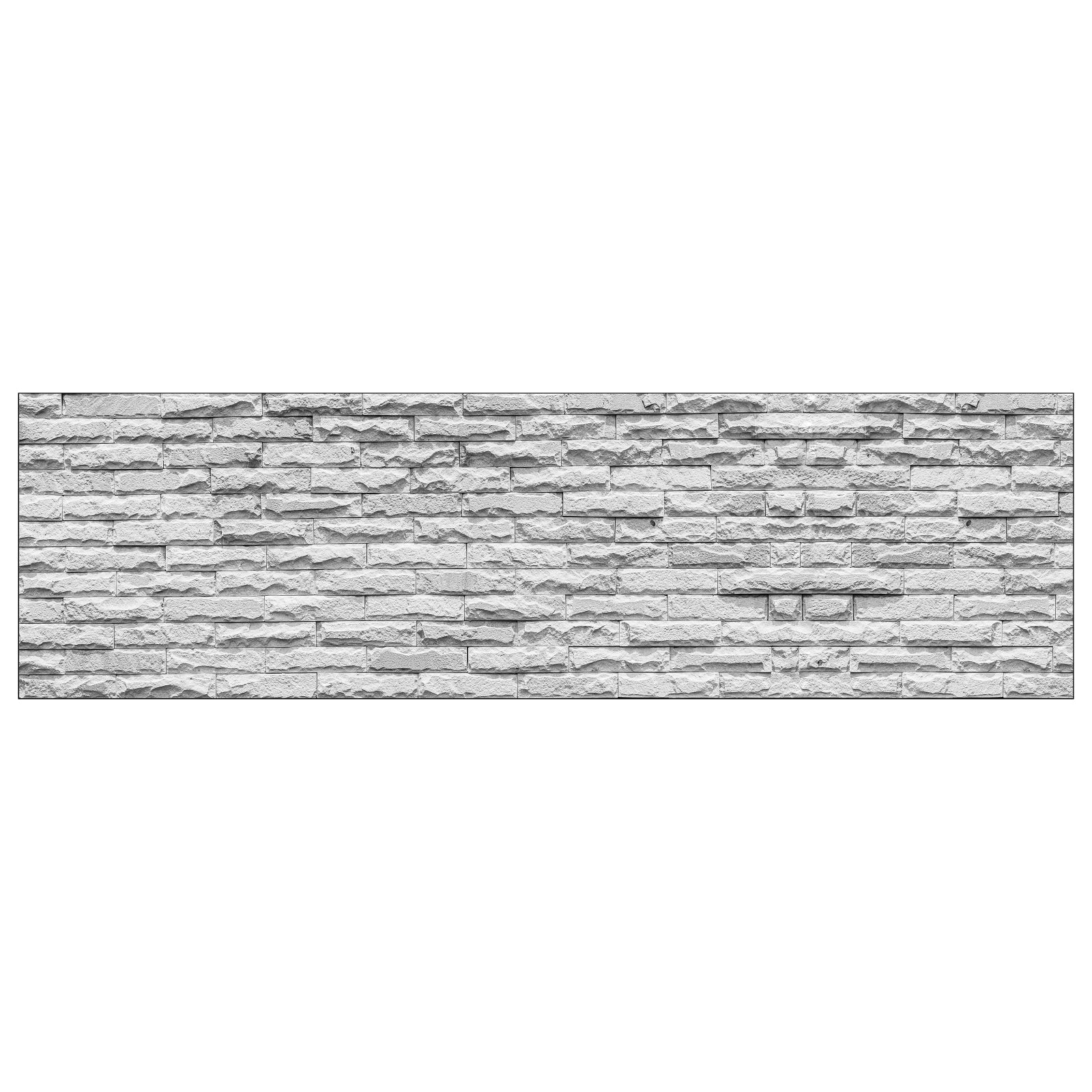 Waschbeckenrückwand Steinoptik