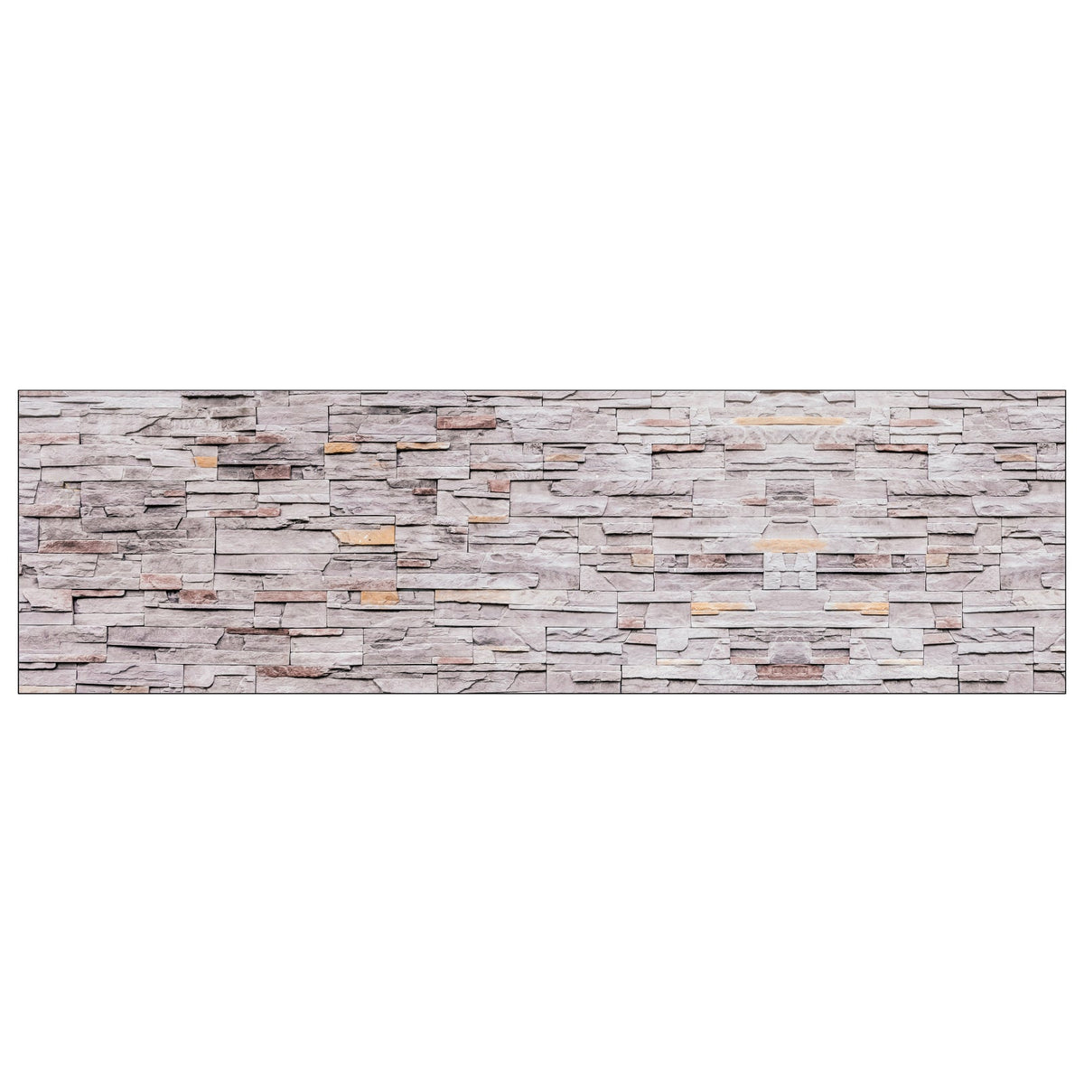 Waschbeckenrückwand Steinoptik