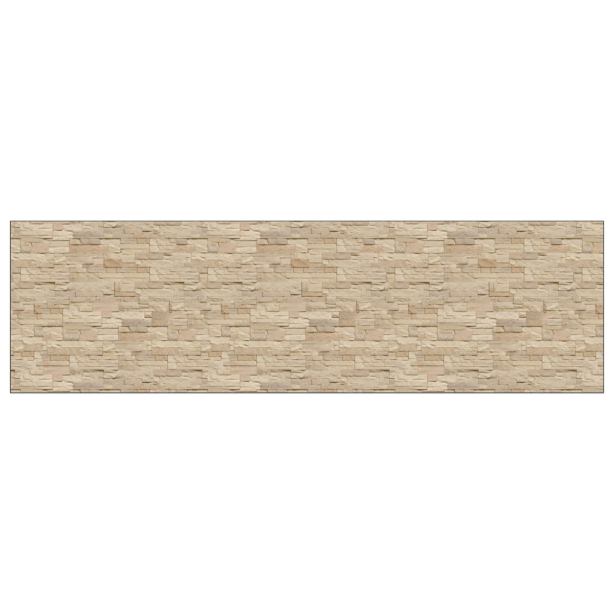 Badrückwand Steinoptik