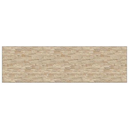 Badrückwand Steinoptik