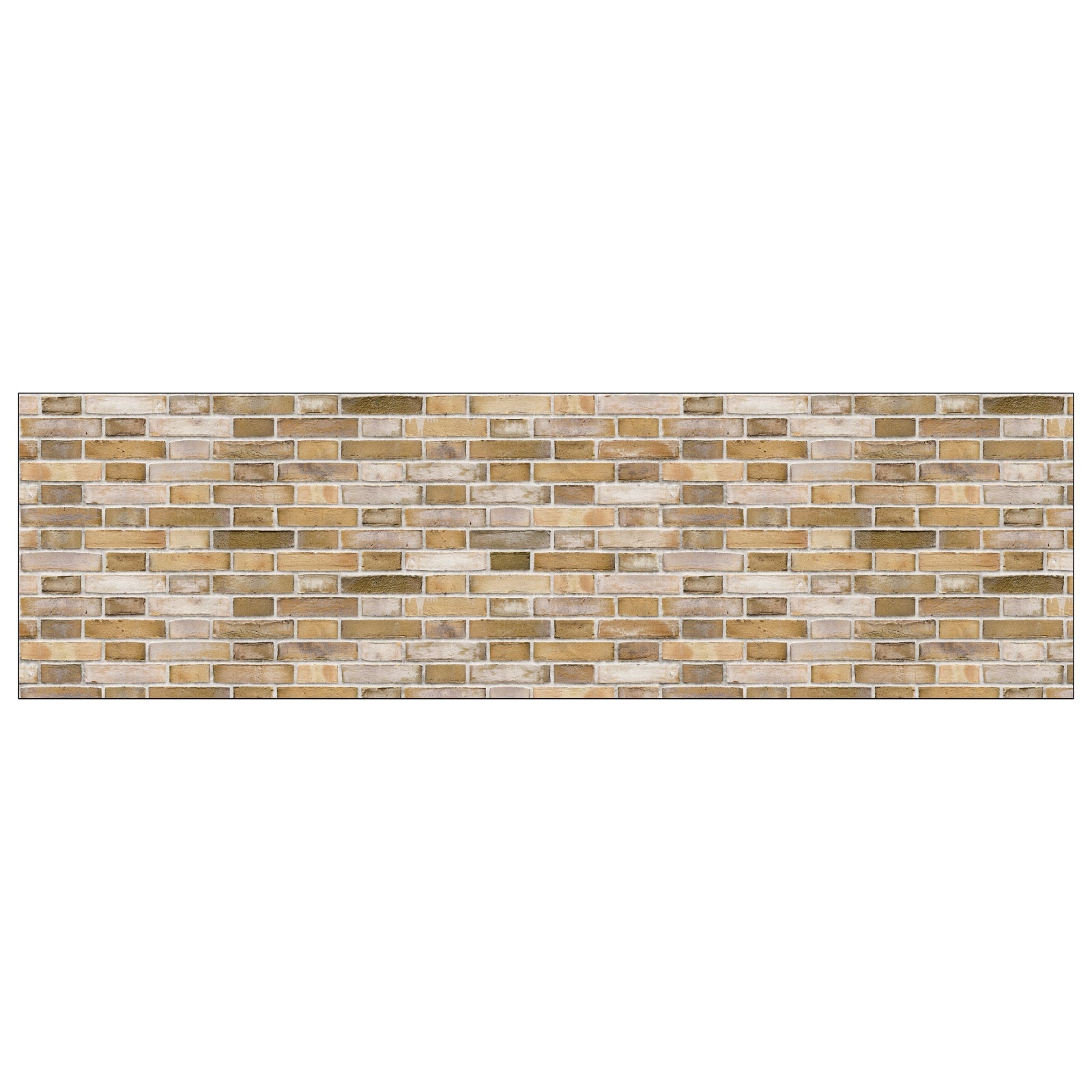 Badrückwand Steinoptik