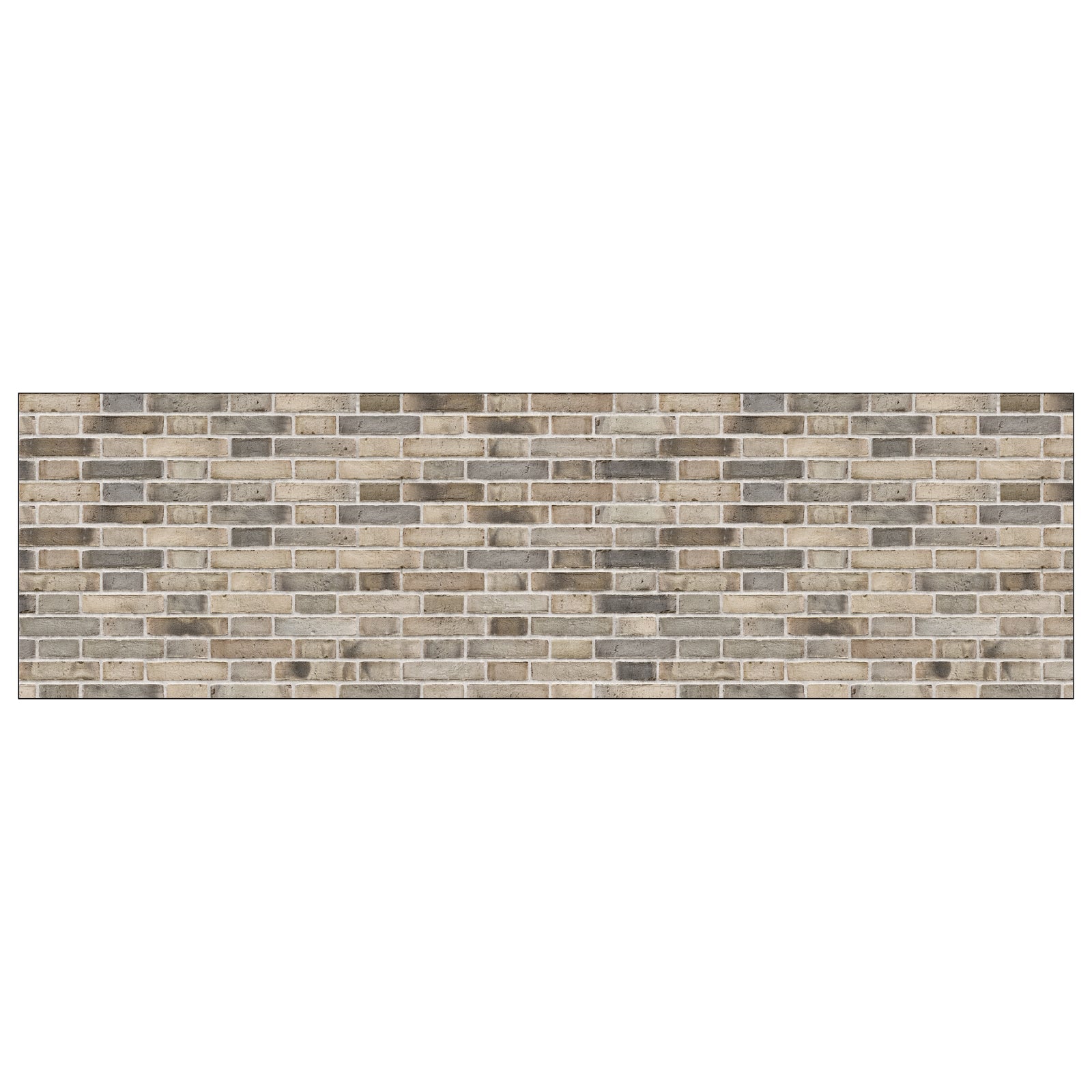 Badrückwand Steinoptik