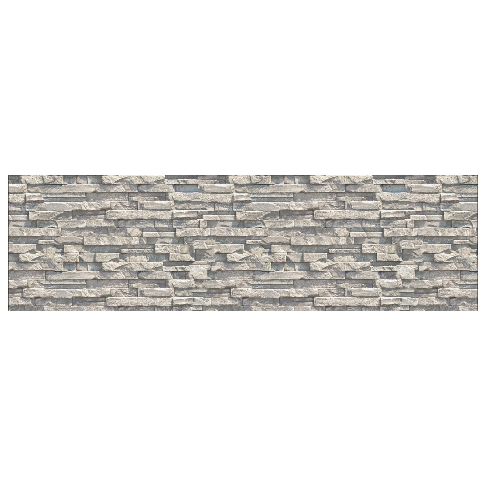 Waschbeckenrückwand Steinoptik