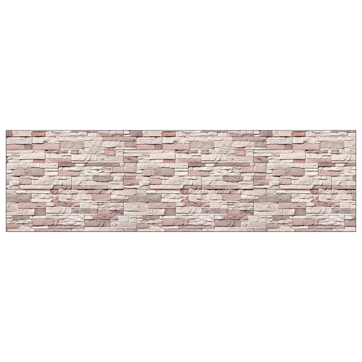 Badrückwand Steinoptik