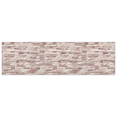 Badrückwand Steinoptik