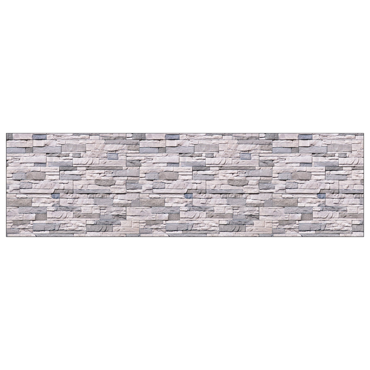 Badrückwand Steinoptik