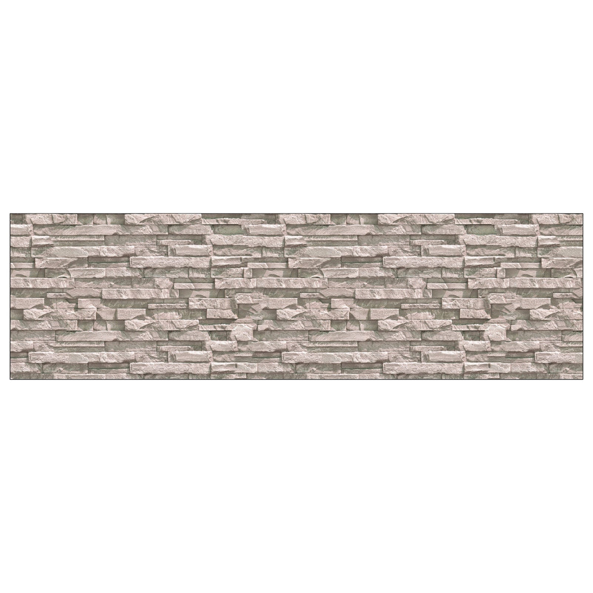 Badrückwand Steinoptik