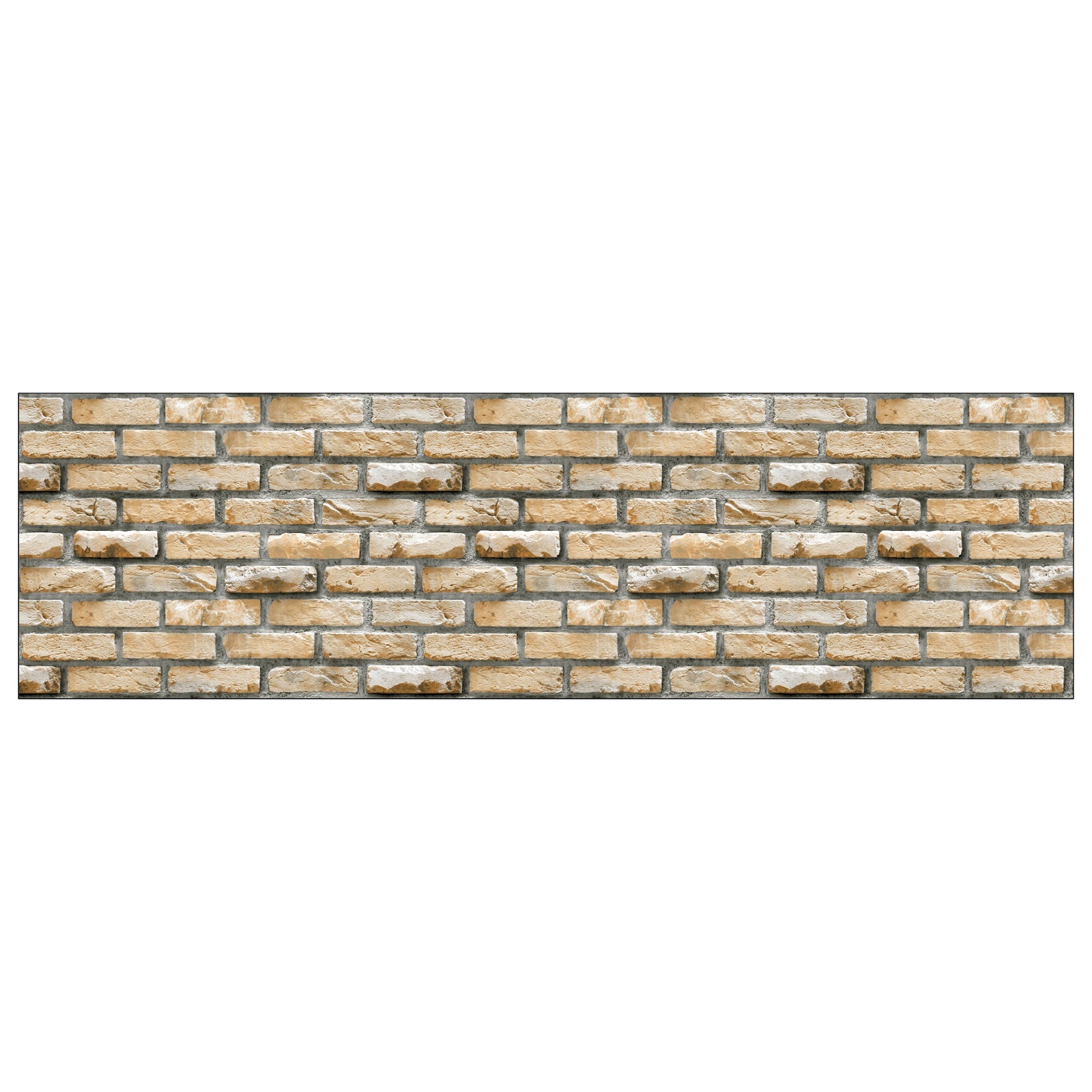 Badrückwand Steinoptik