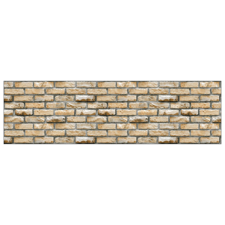 Badrückwand Steinoptik