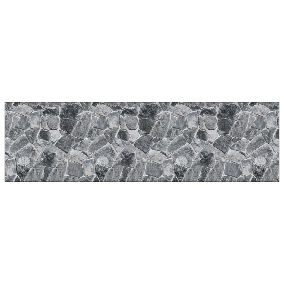 Badrückwand Steinoptik