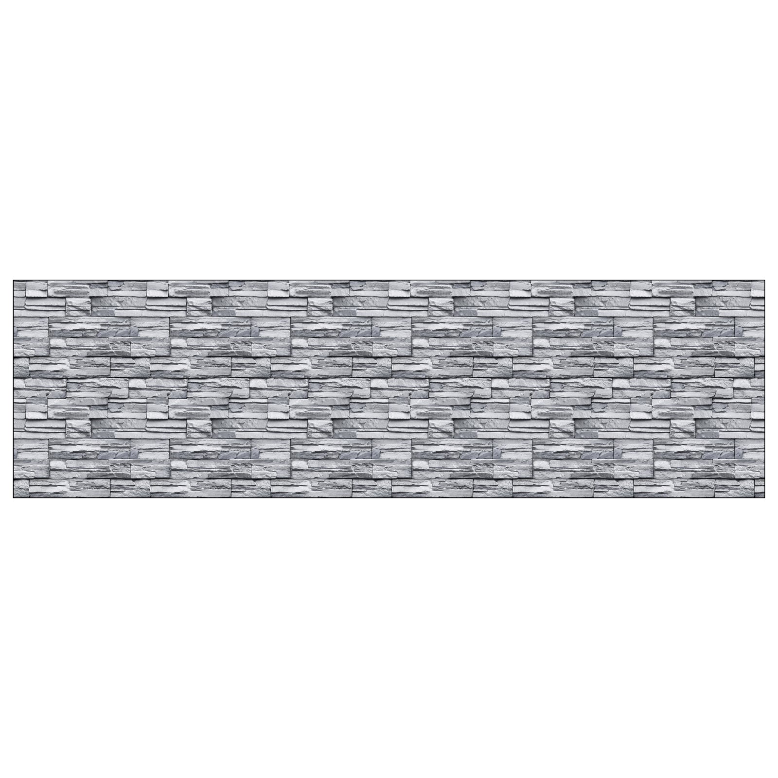 Waschbeckenrückwand Steinoptik