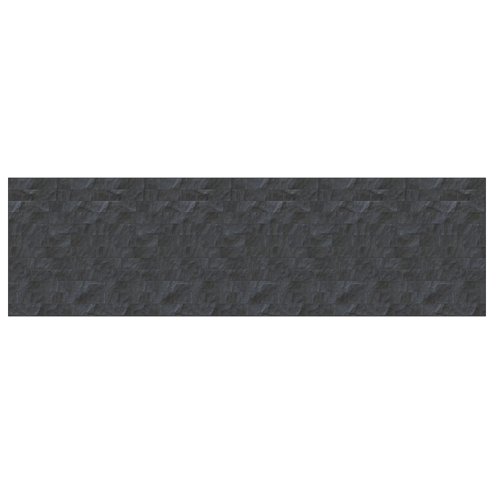 Badrückwand Steinoptik