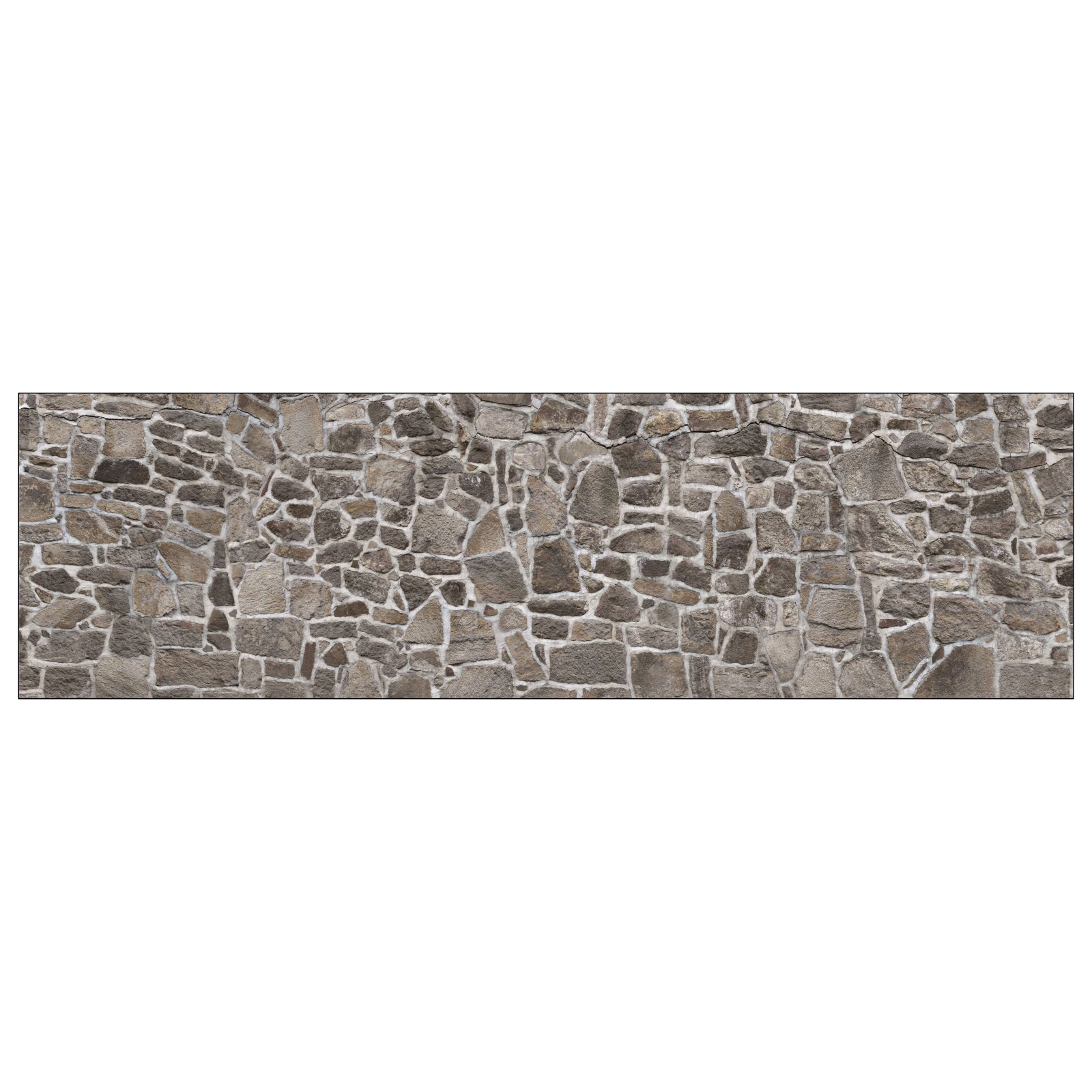 Waschbeckenrückwand Steinoptik