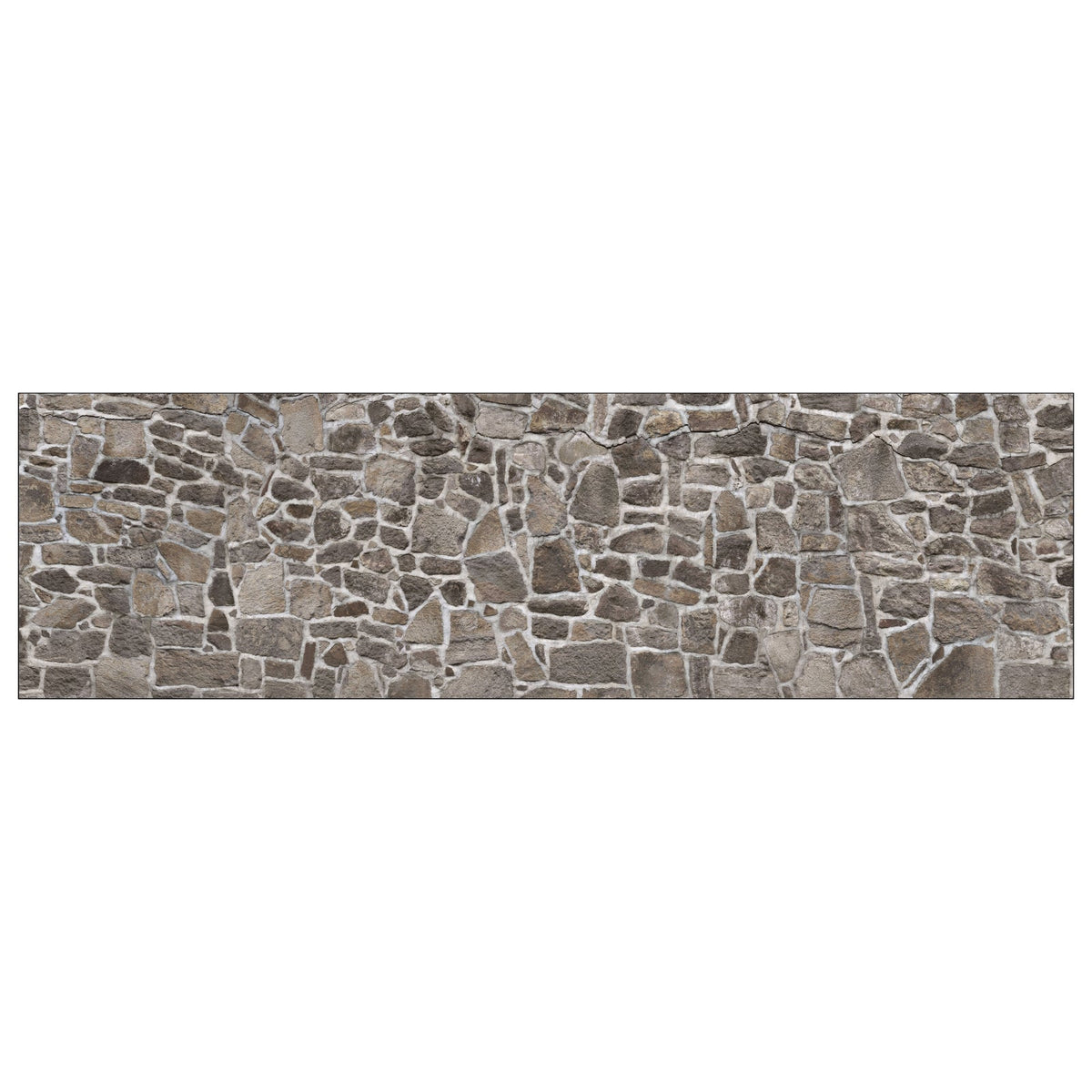 Badrückwand Steinoptik