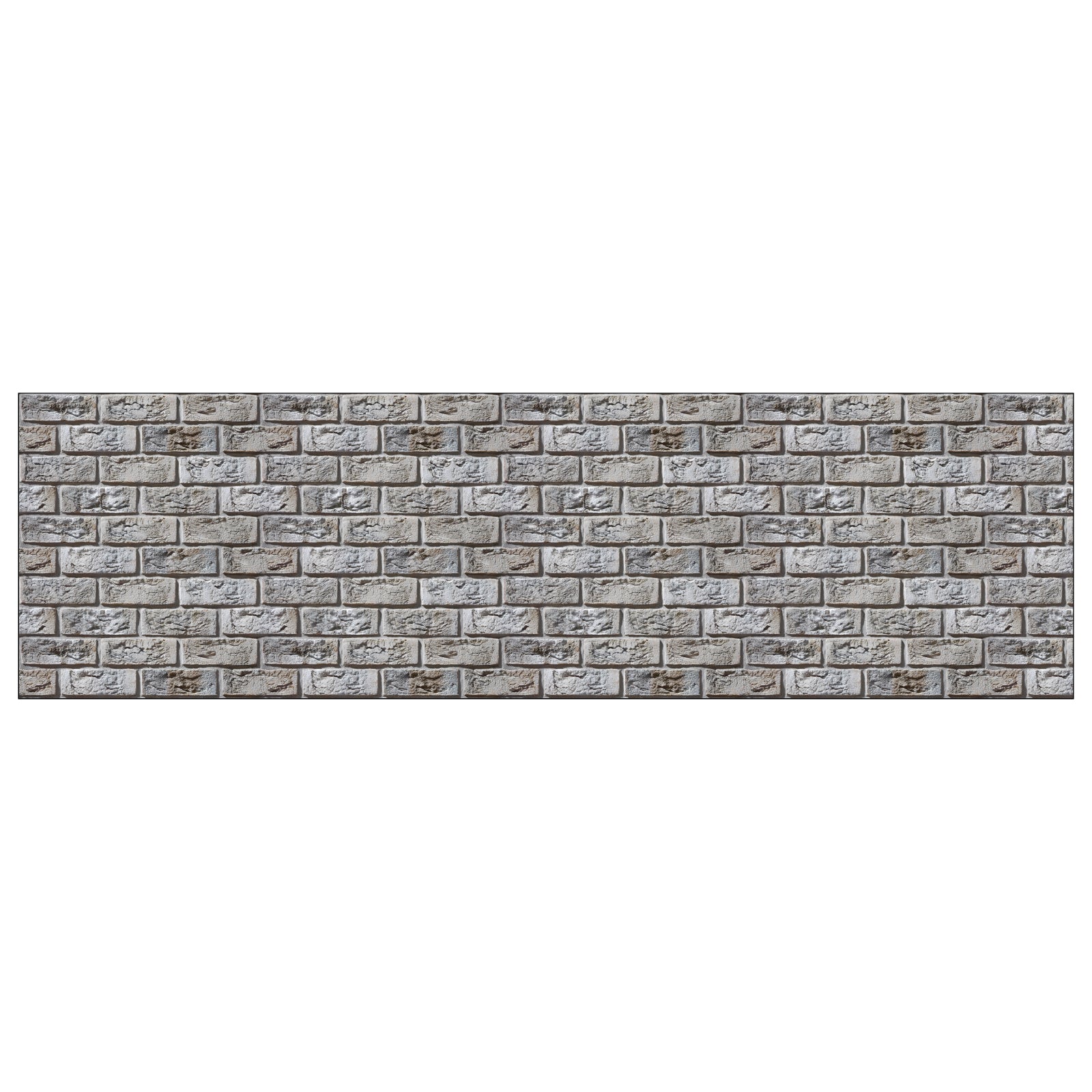 Waschbeckenrückwand Steinoptik