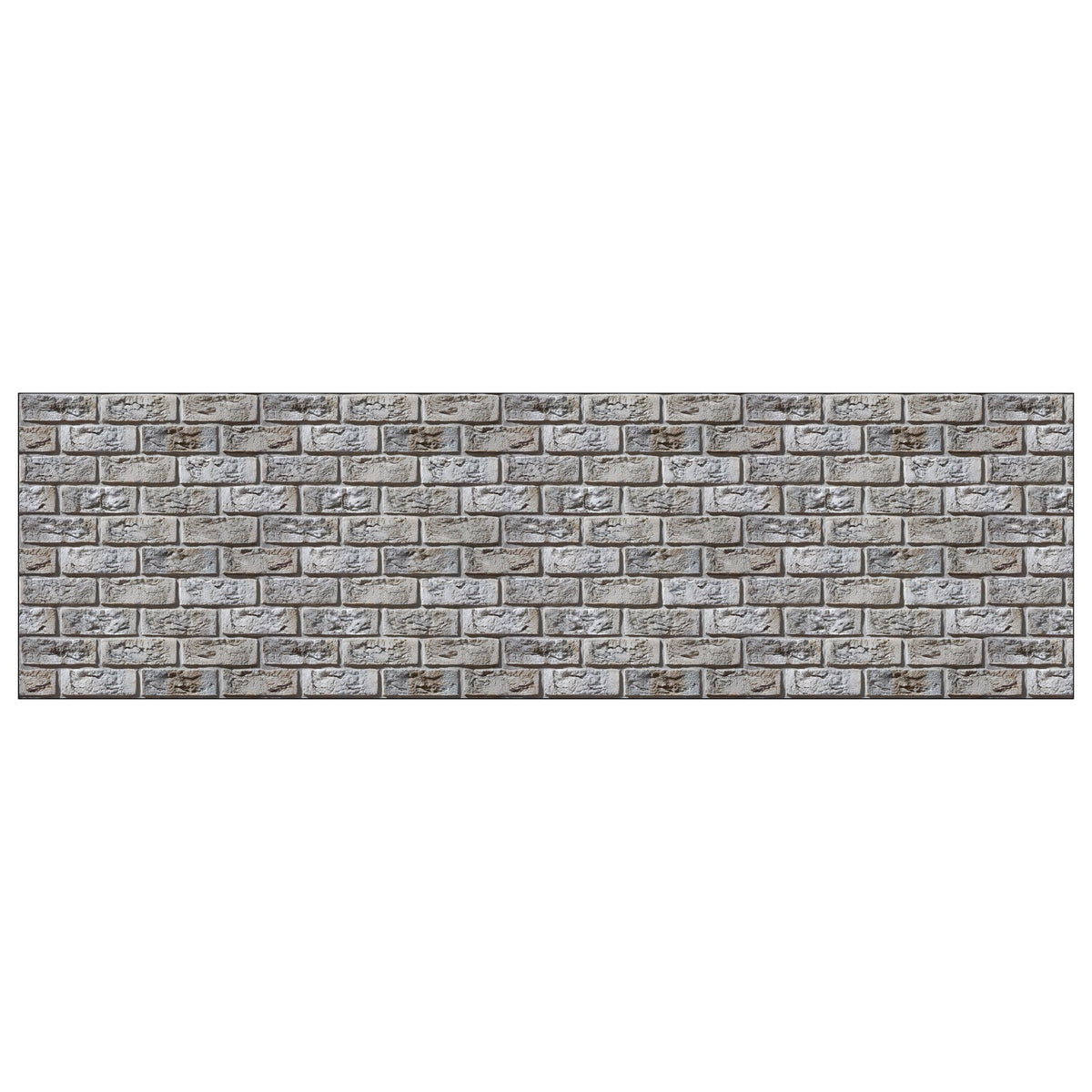 Badrückwand Steinoptik