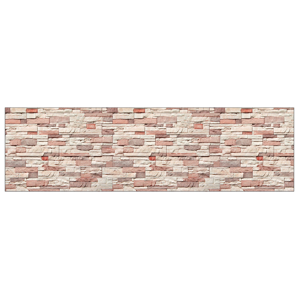 Waschbeckenrückwand Steinoptik