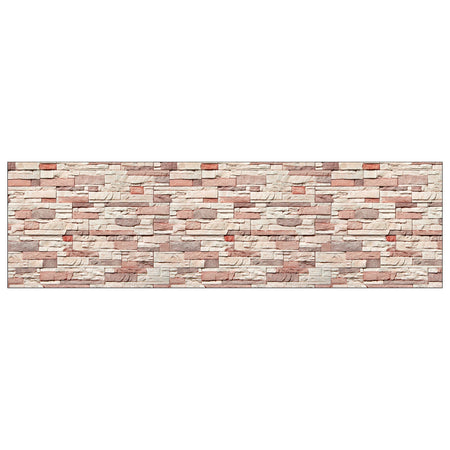 Badrückwand Steinoptik