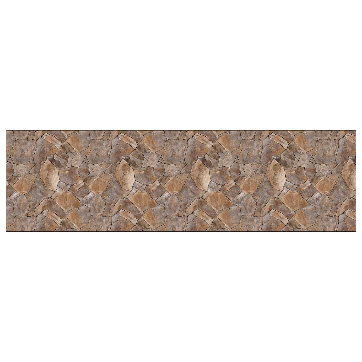 Badrückwand Steinoptik