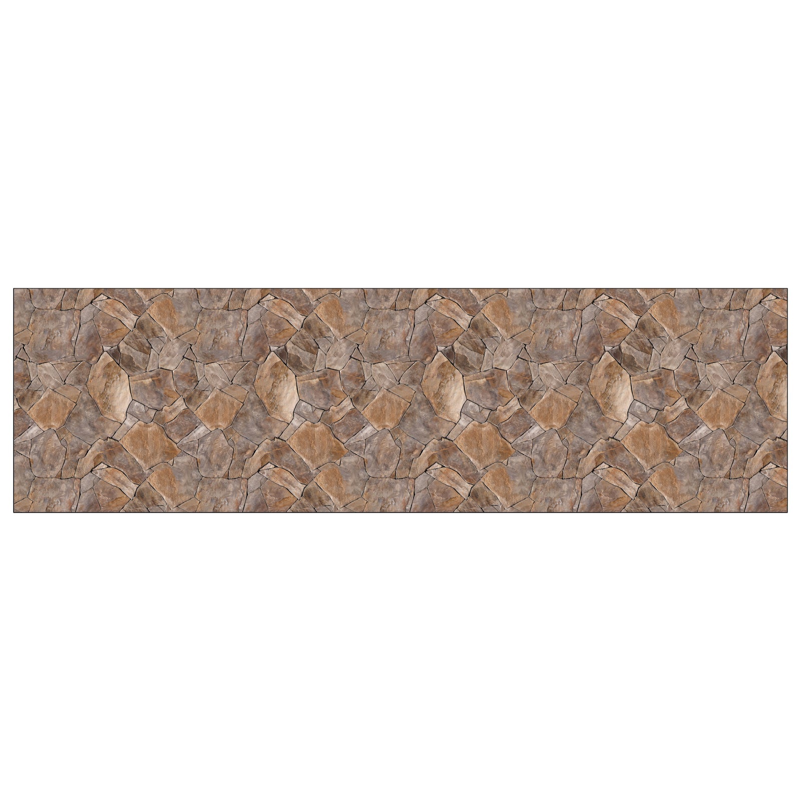 Badrückwand Steinoptik