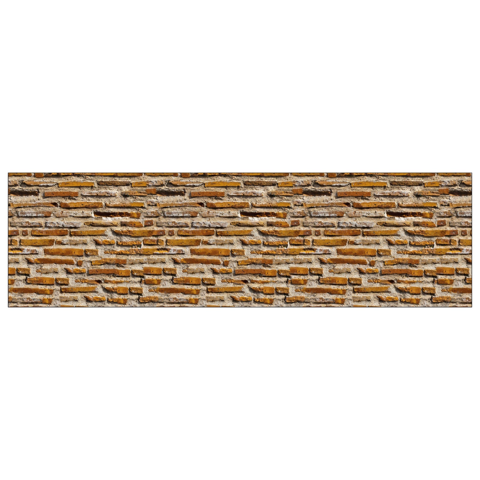 Badrückwand Steinoptik