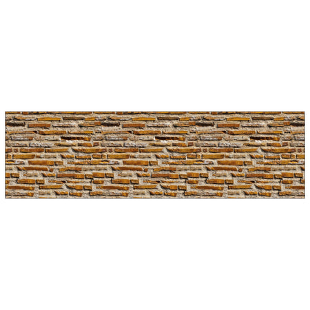 Badrückwand Steinoptik
