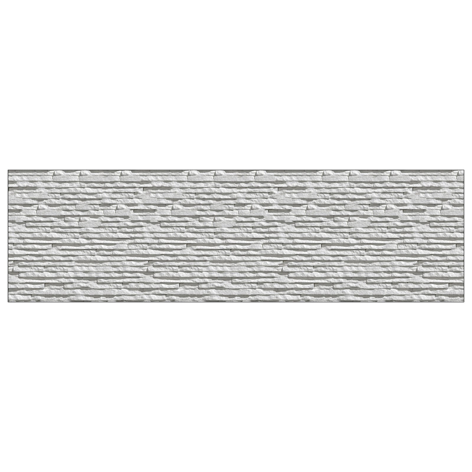 Waschbeckenrückwand Steinoptik