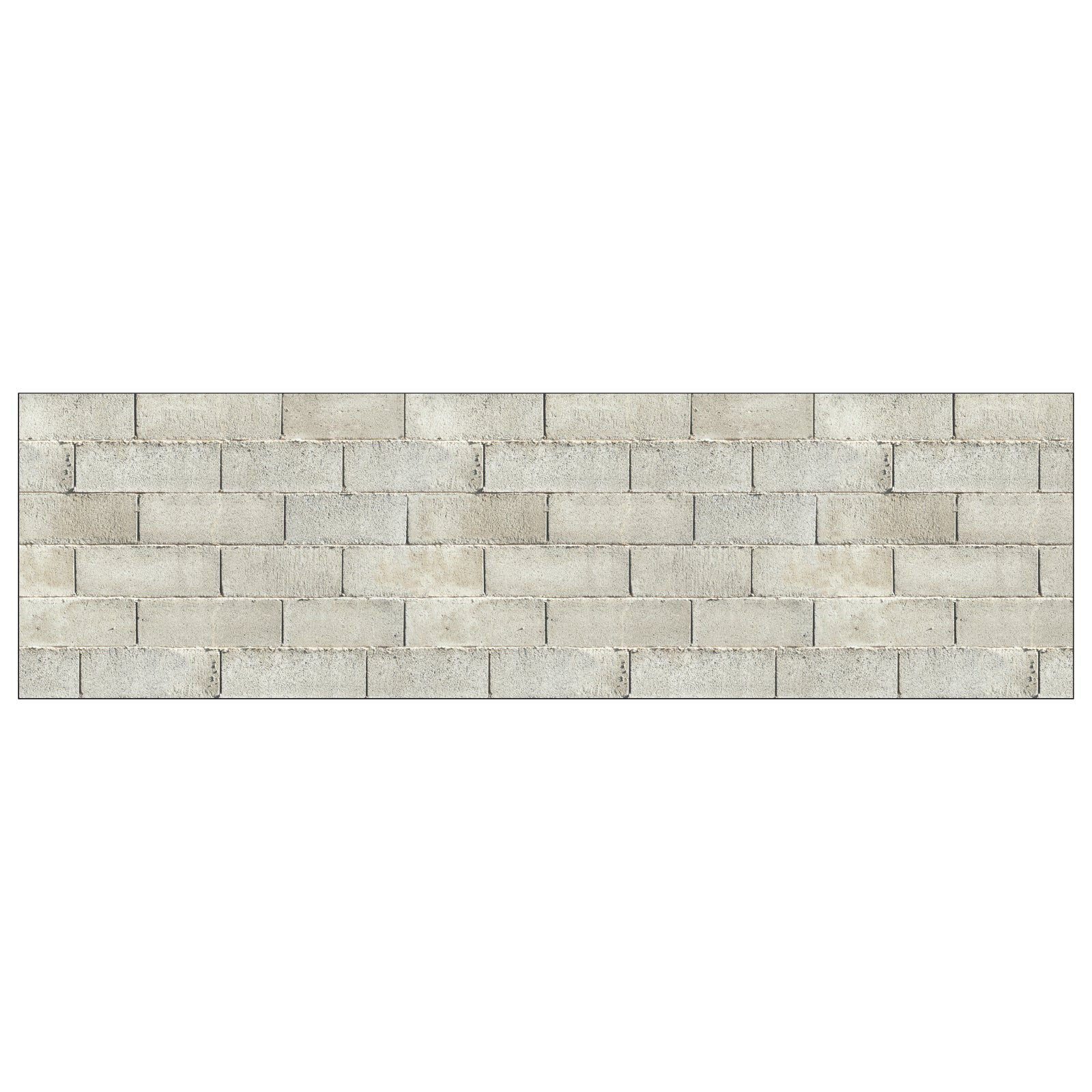 Badrückwand Steinoptik