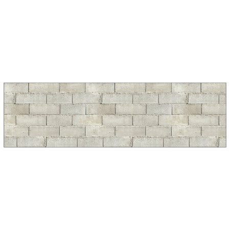 Badrückwand Steinoptik