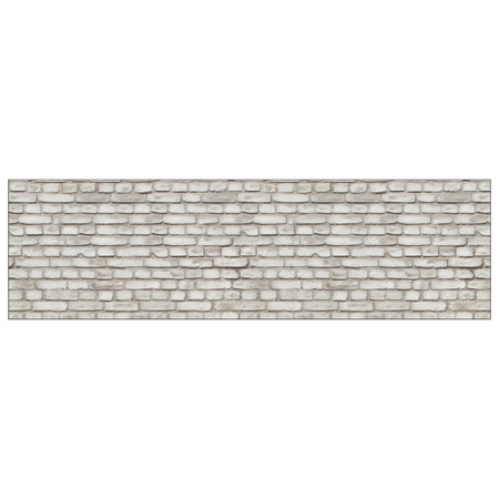Badrückwand Steinoptik