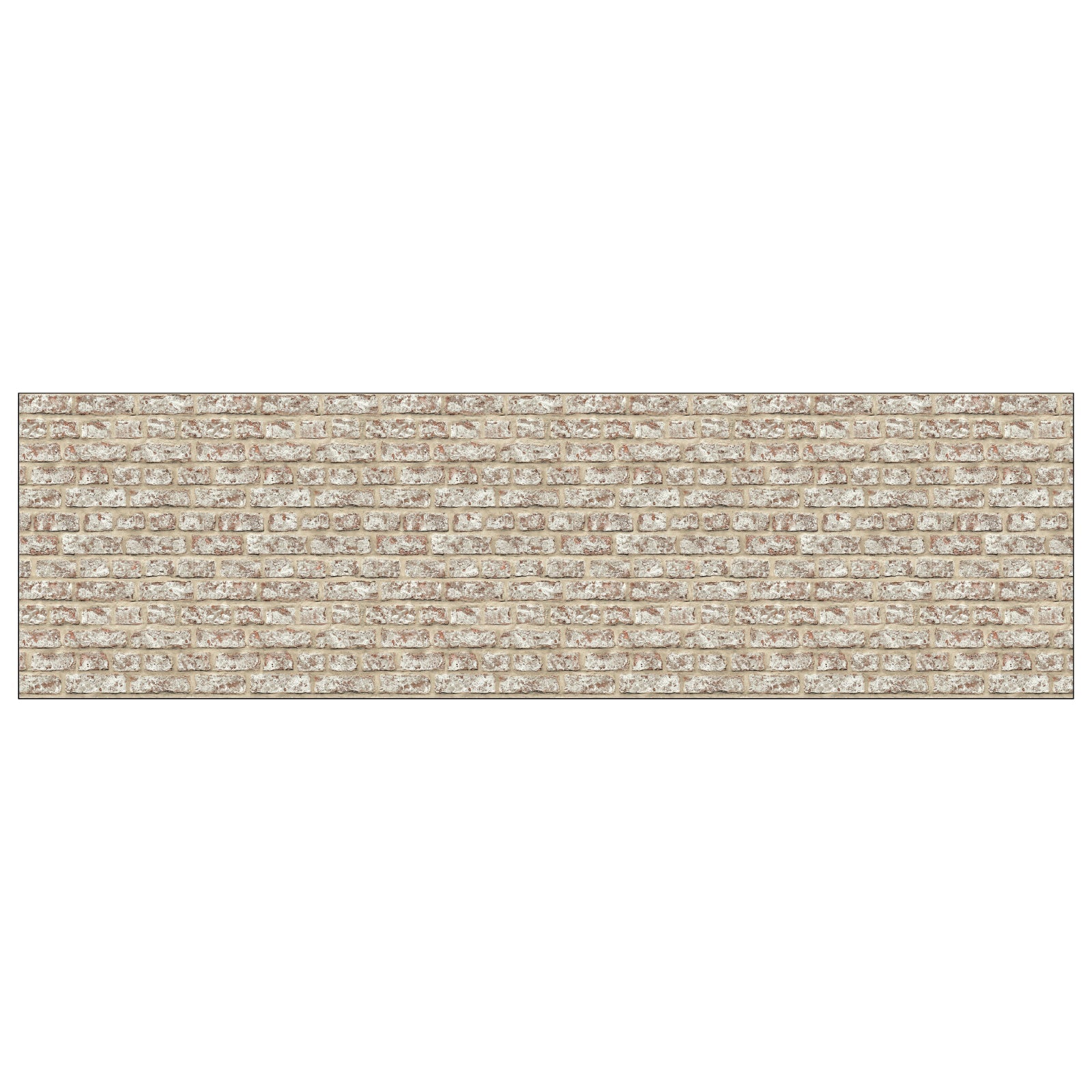 Badrückwand Steinoptik