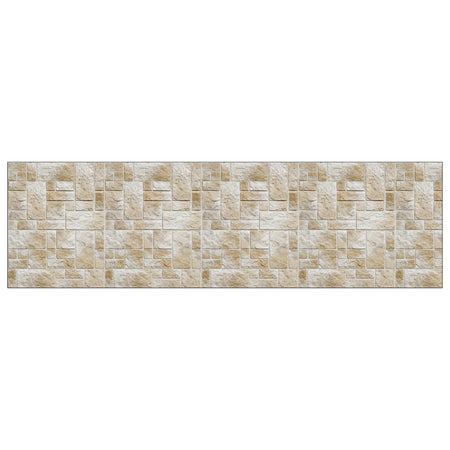 Badrückwand Steinoptik