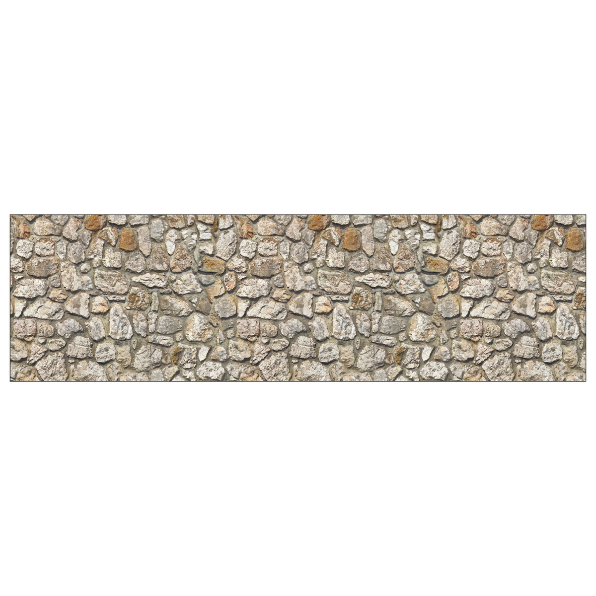 Badrückwand Steinoptik