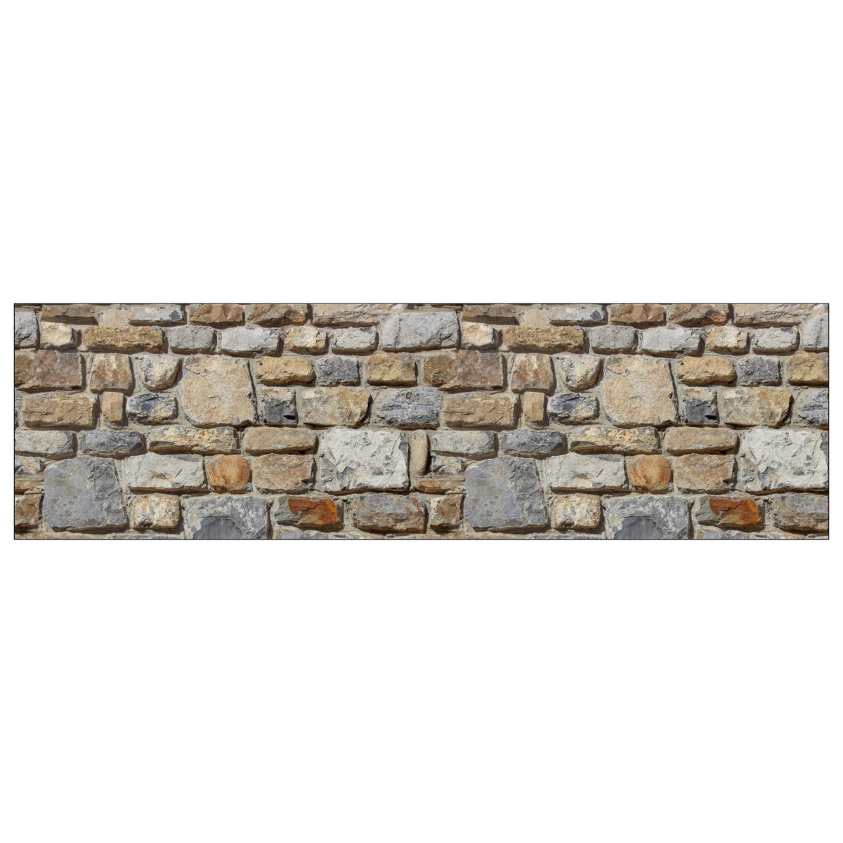 Badrückwand Steinoptik